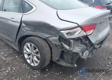 2015 Chrysler 200 C из США, поврежденный, VIN 1C3CCCCB0FN666276